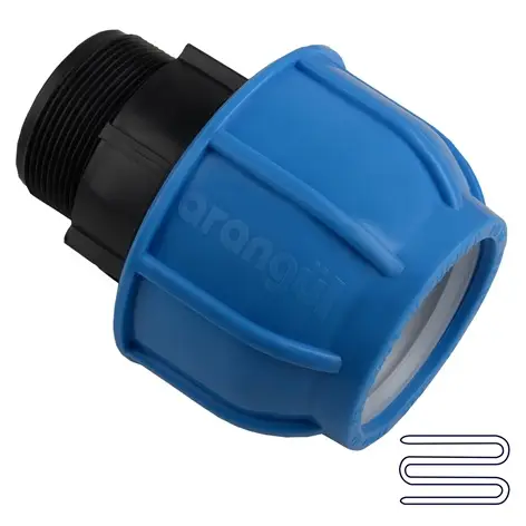 Adaptador de Compressão Pp P/pead R.m. 110 X 3 - Pn 16